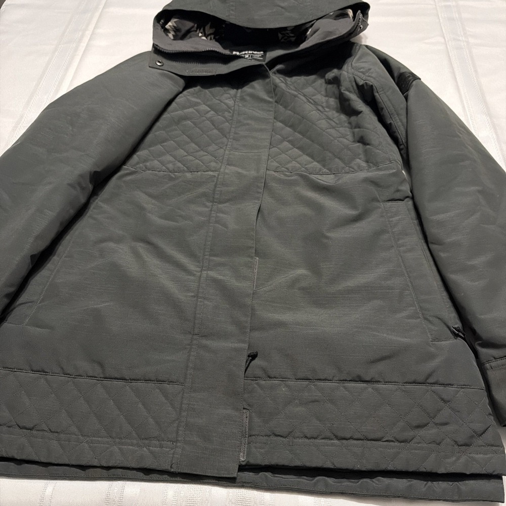 Dakine Primaloft Insulated Ski Snowboard Jacket Gray Quilted Women's Medium